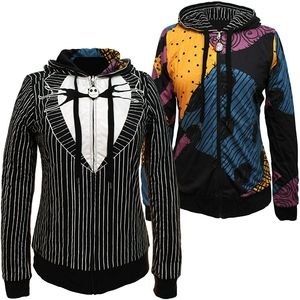 NWT NBC Jack & Sally Reversible Jacket